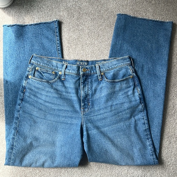 J.CREW Tall 32 Slim Wide Leg Jeans in Lakeshore Wash - Picture 9 of 9